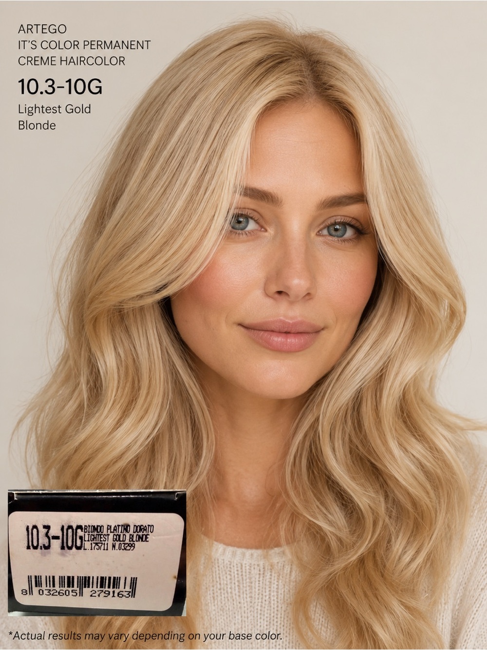 Arttego It's Color Permanent Creme Haircolor -  lightest gold blond